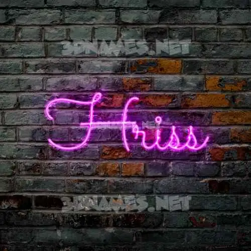 hriss in Pink Neon style - 3D name wallpaper hriss in Pink Neon style - 3D name wallpaper