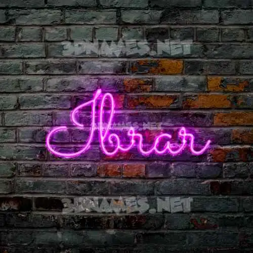 ibrar in Pink Neon style - 3D name wallpaper ibrar in Pink Neon style - 3D name wallpaper