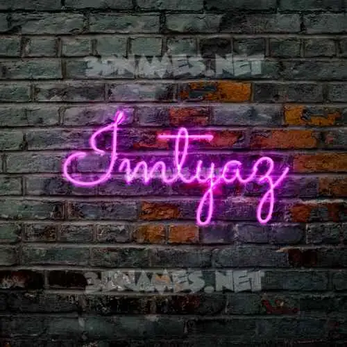 imtyaz in Pink Neon style - 3D name wallpaper imtyaz in Pink Neon style - 3D name wallpaper