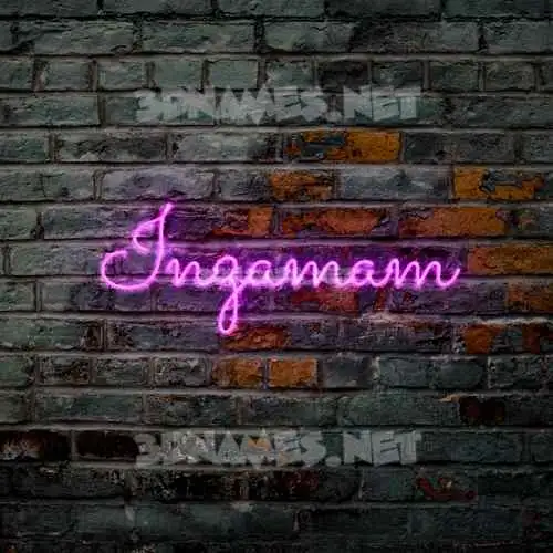 inzamam in Pink Neon style - 3D name wallpaper inzamam in Pink Neon style - 3D name wallpaper