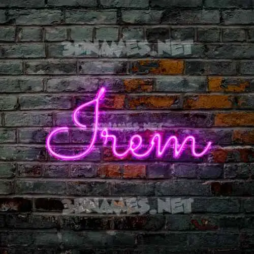 irem in Pink Neon style - 3D name wallpaper irem in Pink Neon style - 3D name wallpaper