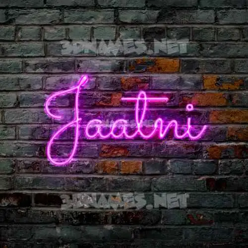 jaatni in Pink Neon style - 3D name wallpaper jaatni in Pink Neon style - 3D name wallpaper