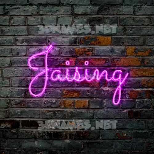 jaising in Pink Neon style - 3D name wallpaper jaising in Pink Neon style - 3D name wallpaper