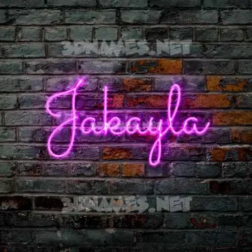 jakayla in Pink Neon style - 3D name wallpaper jakayla in Pink Neon style - 3D name wallpaper