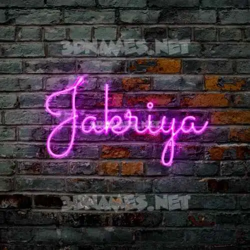 jakriya in Pink Neon style - 3D name wallpaper jakriya in Pink Neon style - 3D name wallpaper