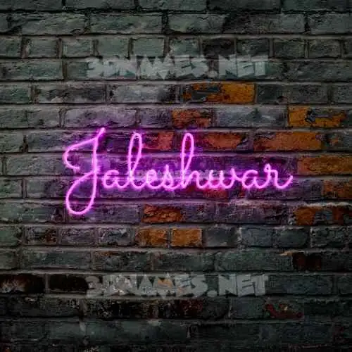 jaleshwar in Pink Neon style - 3D name wallpaper jaleshwar in Pink Neon style - 3D name wallpaper