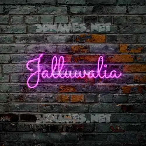 jalluwalia in Pink Neon style - 3D name wallpaper jalluwalia in Pink Neon style - 3D name wallpaper