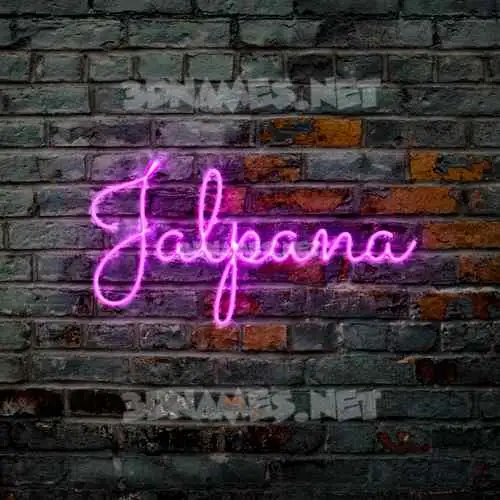 jalpana in Pink Neon style - 3D name wallpaper jalpana in Pink Neon style - 3D name wallpaper
