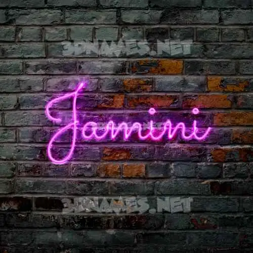 jamini in Pink Neon style - 3D name wallpaper jamini in Pink Neon style - 3D name wallpaper