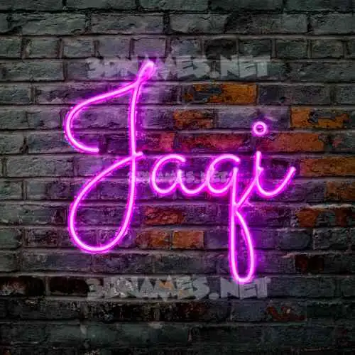 jaqi in Pink Neon style - 3D name wallpaper jaqi in Pink Neon style - 3D name wallpaper