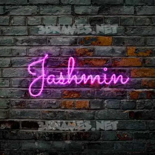 jashmin in Pink Neon style - 3D name wallpaper jashmin in Pink Neon style - 3D name wallpaper