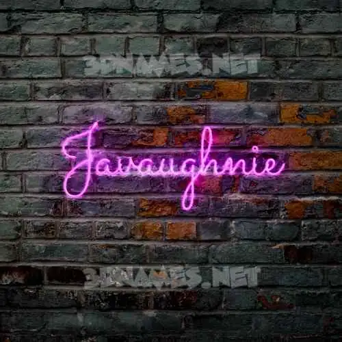 javaughnie in Pink Neon style - 3D name wallpaper javaughnie in Pink Neon style - 3D name wallpaper