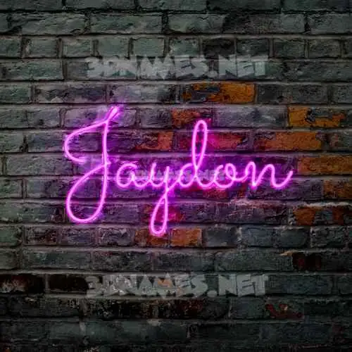 jaydon in Pink Neon style - 3D name wallpaper jaydon in Pink Neon style - 3D name wallpaper