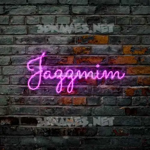 jazzmim in Pink Neon style - 3D name wallpaper jazzmim in Pink Neon style - 3D name wallpaper
