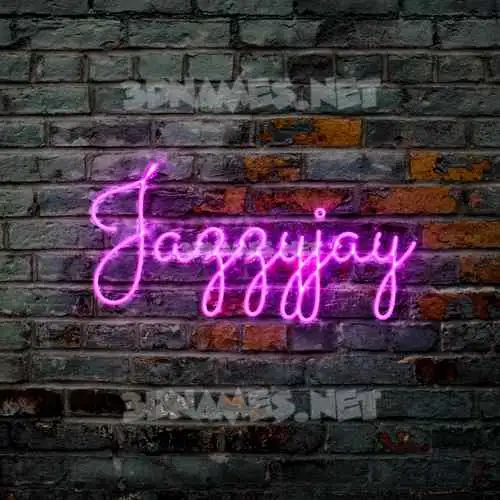 jazzyjay in Pink Neon style - 3D name wallpaper jazzyjay in Pink Neon style - 3D name wallpaper