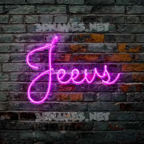 jeevs in Pink Neon style - 3D name wallpaper jeevs in Pink Neon style - 3D name wallpaper