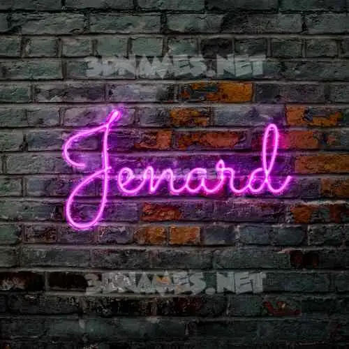 jenard in Pink Neon style - 3D name wallpaper jenard in Pink Neon style - 3D name wallpaper