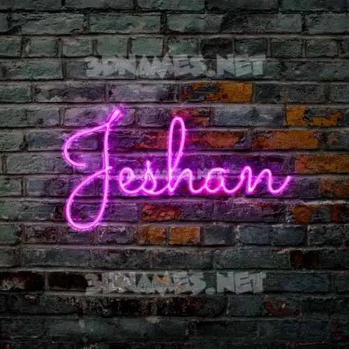 jeshan in Pink Neon style - 3D name wallpaper jeshan in Pink Neon style - 3D name wallpaper