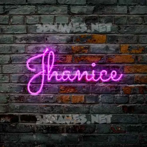 jhanice in Pink Neon style - 3D name wallpaper jhanice in Pink Neon style - 3D name wallpaper