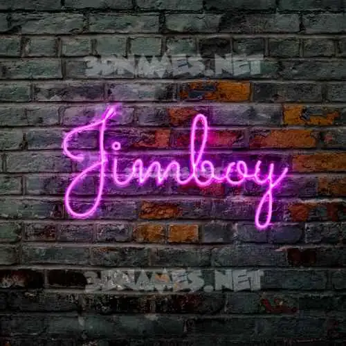 jimboy in Pink Neon style - 3D name wallpaper jimboy in Pink Neon style - 3D name wallpaper