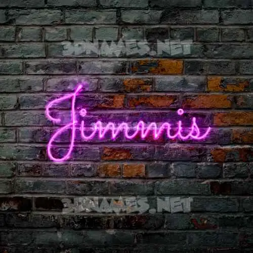 jimmis in Pink Neon style - 3D name wallpaper jimmis in Pink Neon style - 3D name wallpaper
