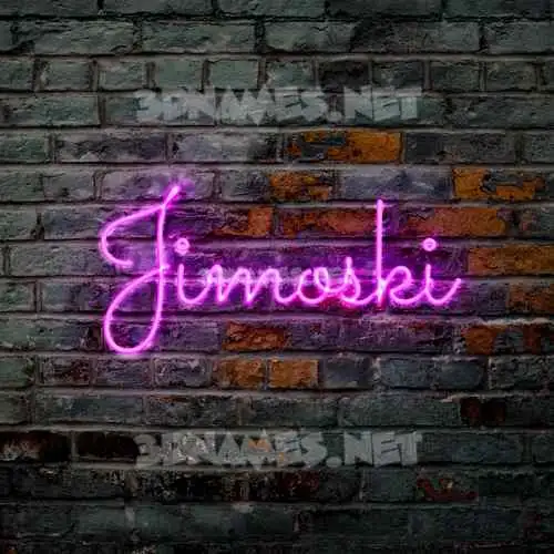 jimoski in Pink Neon style - 3D name wallpaper jimoski in Pink Neon style - 3D name wallpaper