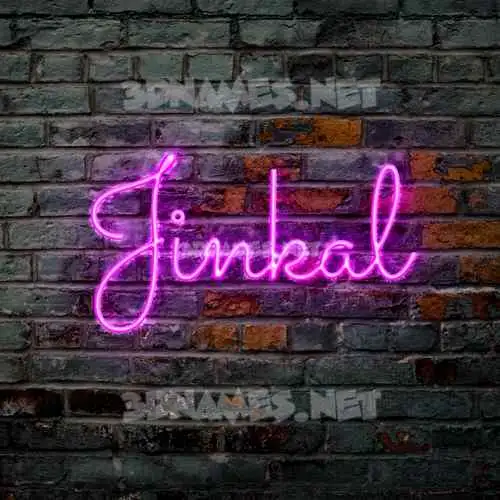 jinkal in Pink Neon style - 3D name wallpaper jinkal in Pink Neon style - 3D name wallpaper