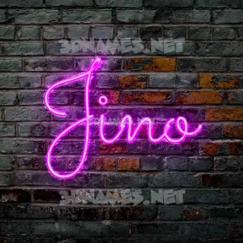 jino in Pink Neon style - 3D name wallpaper jino in Pink Neon style - 3D name wallpaper