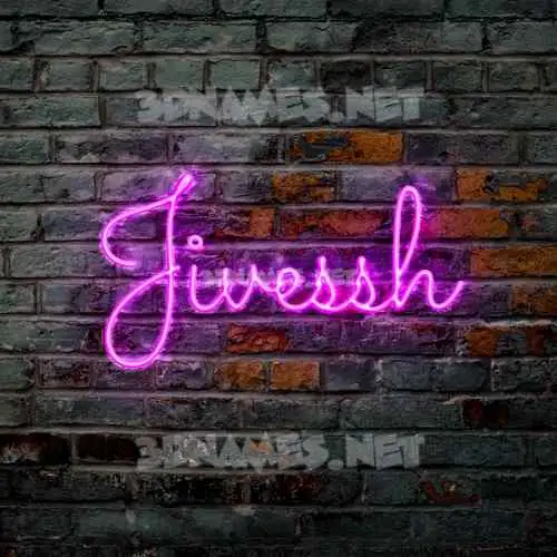 jivessh in Pink Neon style - 3D name wallpaper jivessh in Pink Neon style - 3D name wallpaper