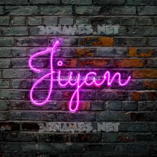 jiyan in Pink Neon style - 3D name wallpaper jiyan in Pink Neon style - 3D name wallpaper