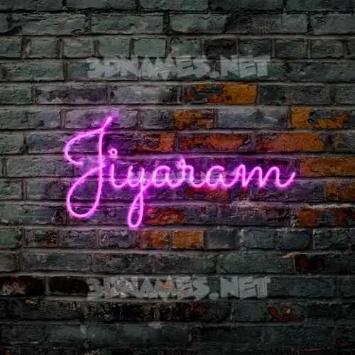 jiyaram in Pink Neon style - 3D name wallpaper jiyaram in Pink Neon style - 3D name wallpaper