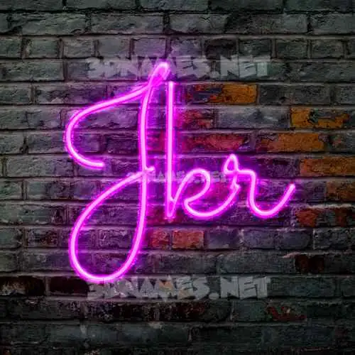 jkr in Pink Neon style - 3D name wallpaper jkr in Pink Neon style - 3D name wallpaper