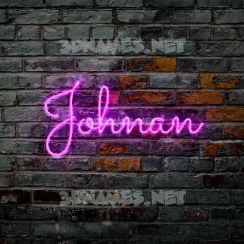 johnan in Pink Neon style - 3D name wallpaper johnan in Pink Neon style - 3D name wallpaper