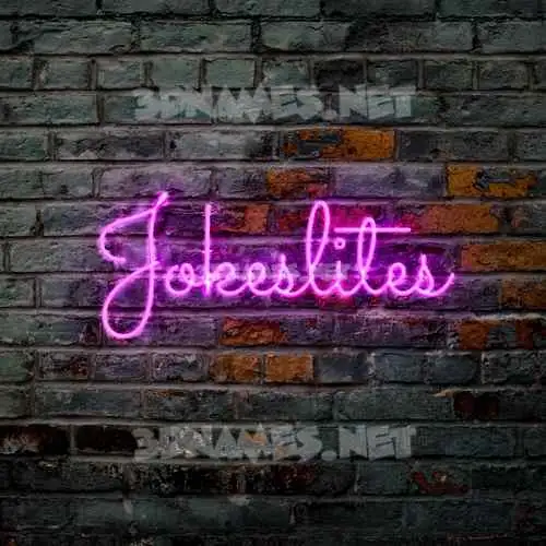 jokeslites in Pink Neon style - 3D name wallpaper jokeslites in Pink Neon style - 3D name wallpaper