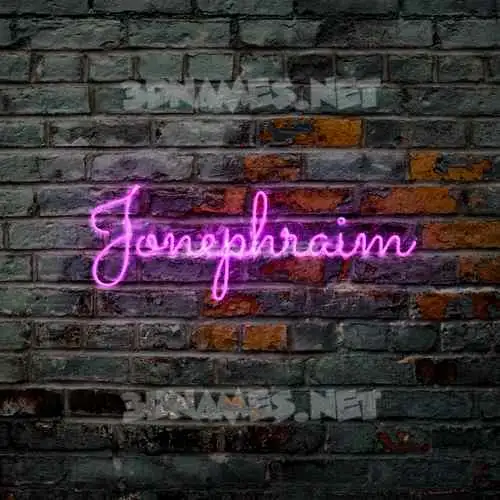 jonephraim in Pink Neon style - 3D name wallpaper jonephraim in Pink Neon style - 3D name wallpaper