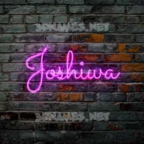 joshiwa in Pink Neon style - 3D name wallpaper joshiwa in Pink Neon style - 3D name wallpaper