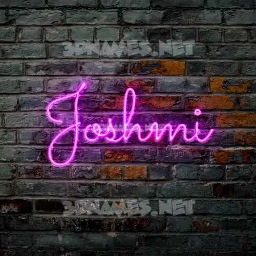joshmi in Pink Neon style - 3D name wallpaper joshmi in Pink Neon style - 3D name wallpaper