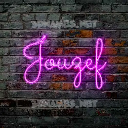 jouzef in Pink Neon style - 3D name wallpaper jouzef in Pink Neon style - 3D name wallpaper