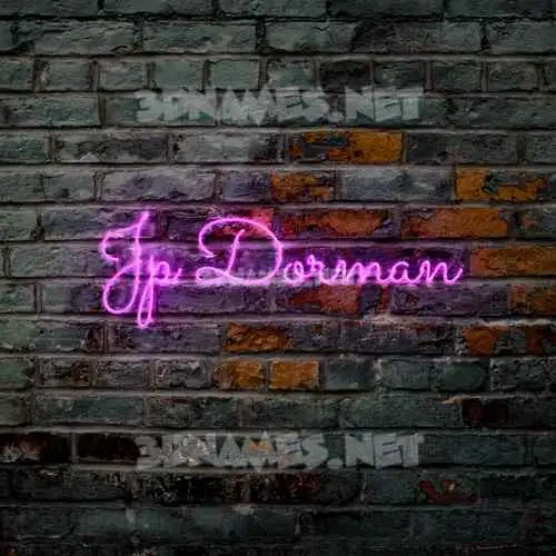 jp dorman in Pink Neon style - 3D name wallpaper jp dorman in Pink Neon style - 3D name wallpaper