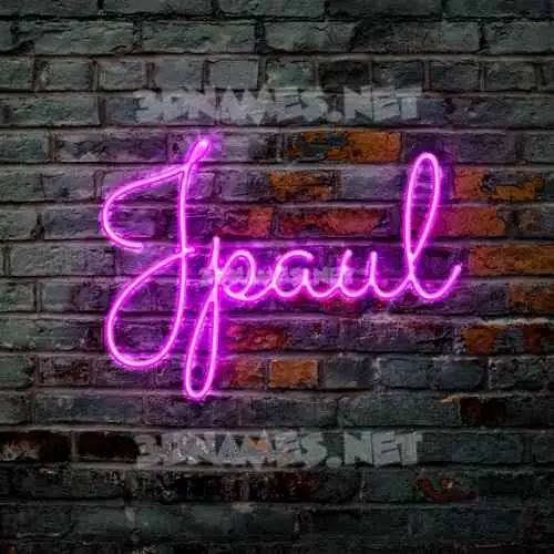 jpaul in Pink Neon style - 3D name wallpaper jpaul in Pink Neon style - 3D name wallpaper