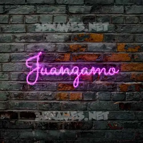 juanzamo in Pink Neon style - 3D name wallpaper juanzamo in Pink Neon style - 3D name wallpaper
