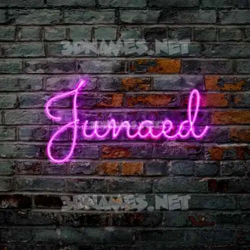 junaed in Pink Neon style - 3D name wallpaper junaed in Pink Neon style - 3D name wallpaper