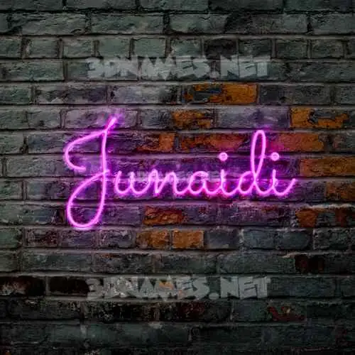 junaidi in Pink Neon style - 3D name wallpaper junaidi in Pink Neon style - 3D name wallpaper