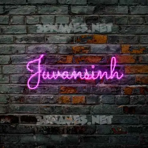 juvansinh in Pink Neon style - 3D name wallpaper juvansinh in Pink Neon style - 3D name wallpaper