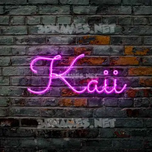 kaii in Pink Neon style - 3D name wallpaper kaii in Pink Neon style - 3D name wallpaper