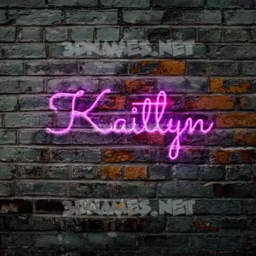 kaitlyn in Pink Neon style - 3D name wallpaper kaitlyn in Pink Neon style - 3D name wallpaper