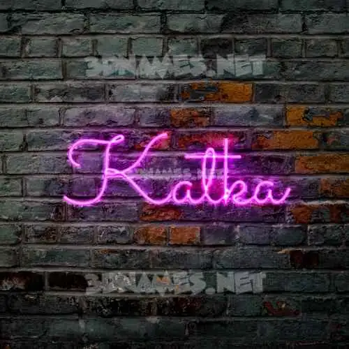 katka in Pink Neon style - 3D name wallpaper katka in Pink Neon style - 3D name wallpaper