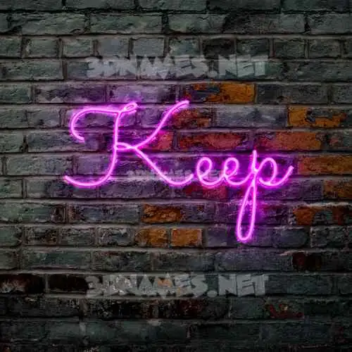 keep in Pink Neon style - 3D name wallpaper keep in Pink Neon style - 3D name wallpaper