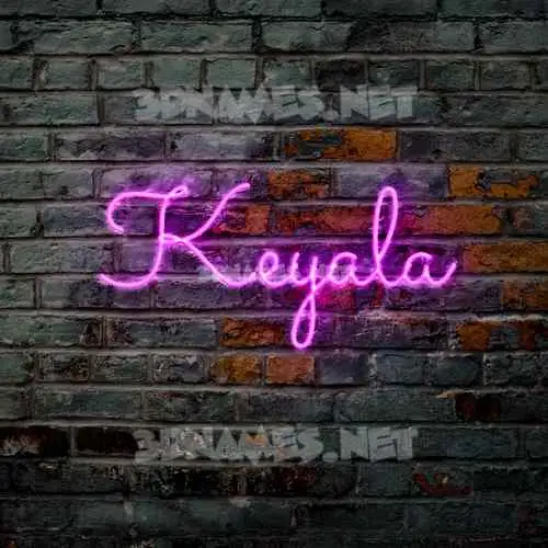 keyala in Pink Neon style - 3D name wallpaper keyala in Pink Neon style - 3D name wallpaper