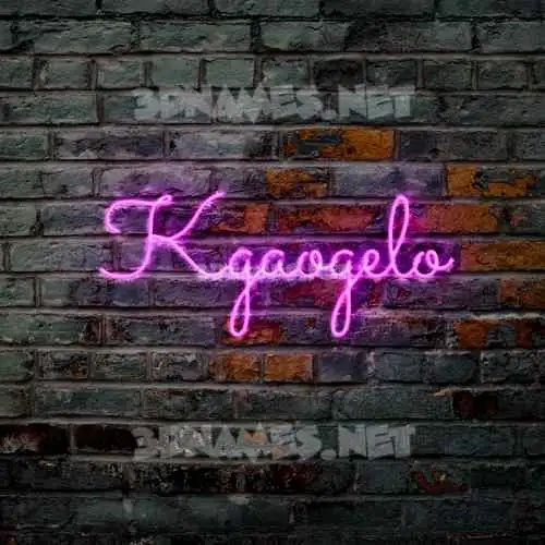 kgaogelo in Pink Neon style - 3D name wallpaper kgaogelo in Pink Neon style - 3D name wallpaper